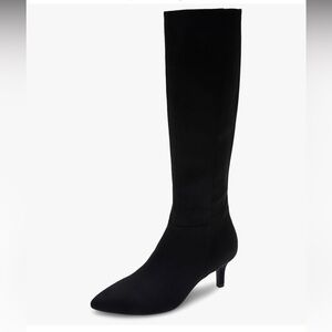 Stuart Weitzman Black Heeled Boots